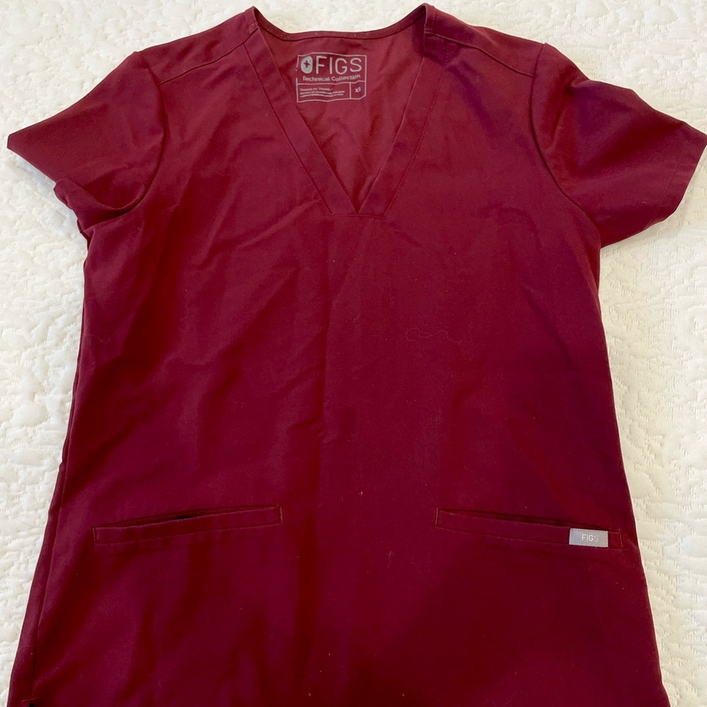 Burgundy Figs Top Size XS
